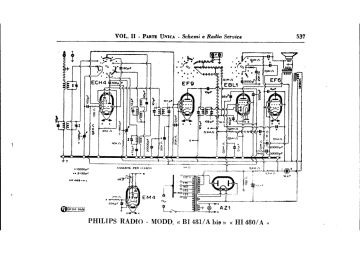 Philips-BI481A ;Later version_HI480A-1947.Radio preview